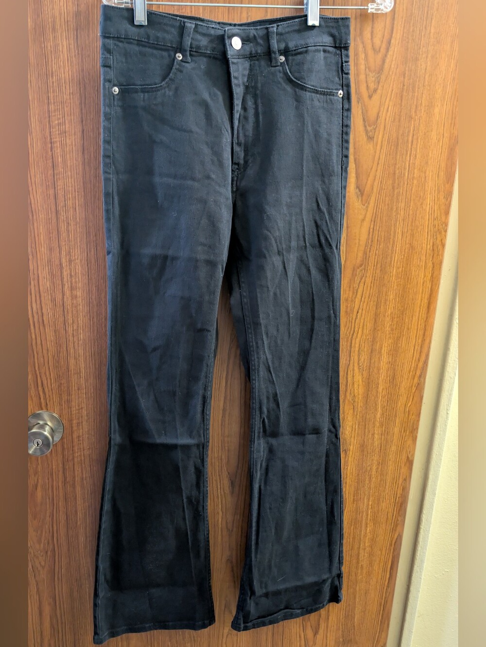 H&M Black Flare Jeans